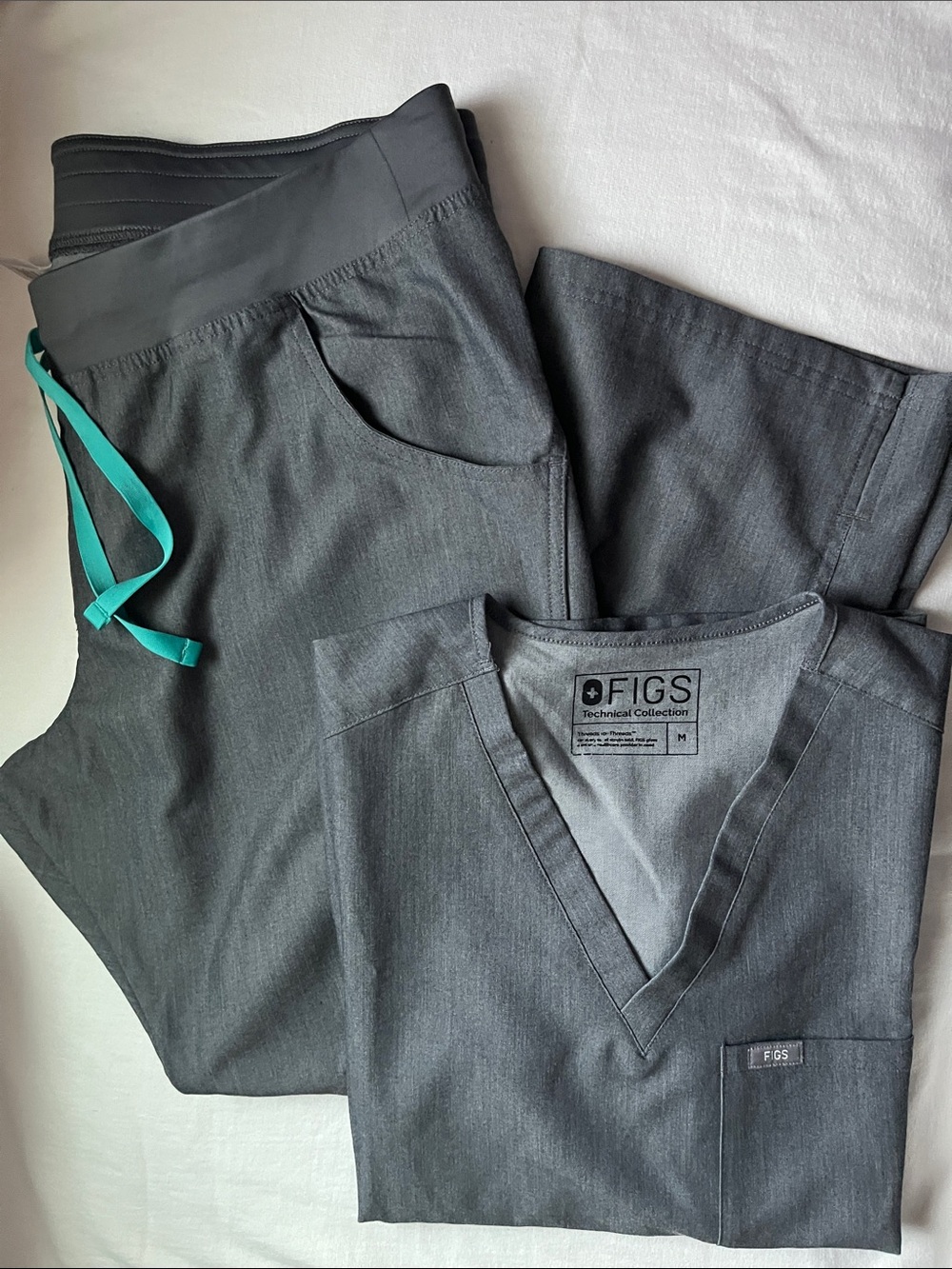 FIGS Scrub Set Granite M/XLP
